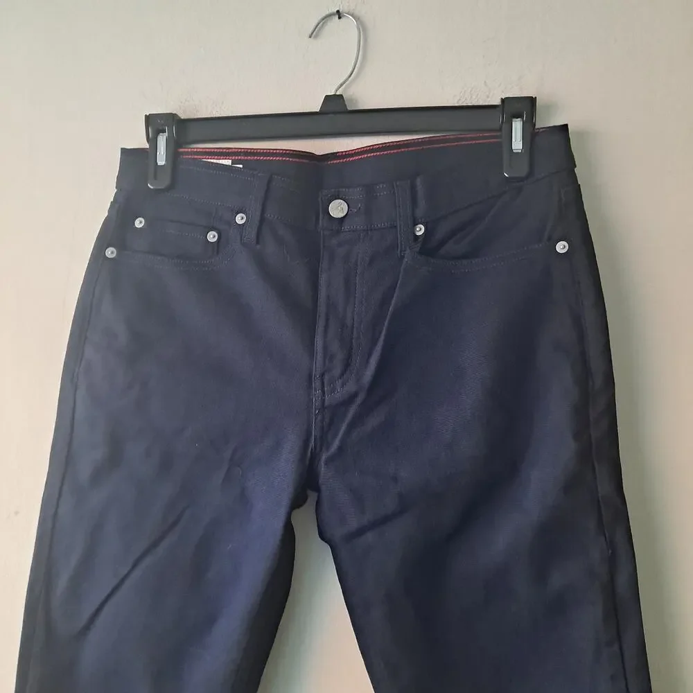 American Giant Roughneck Work Pants Straight Stretch Canvas Navy Mens 32W NWOT - Picture 6 of 11